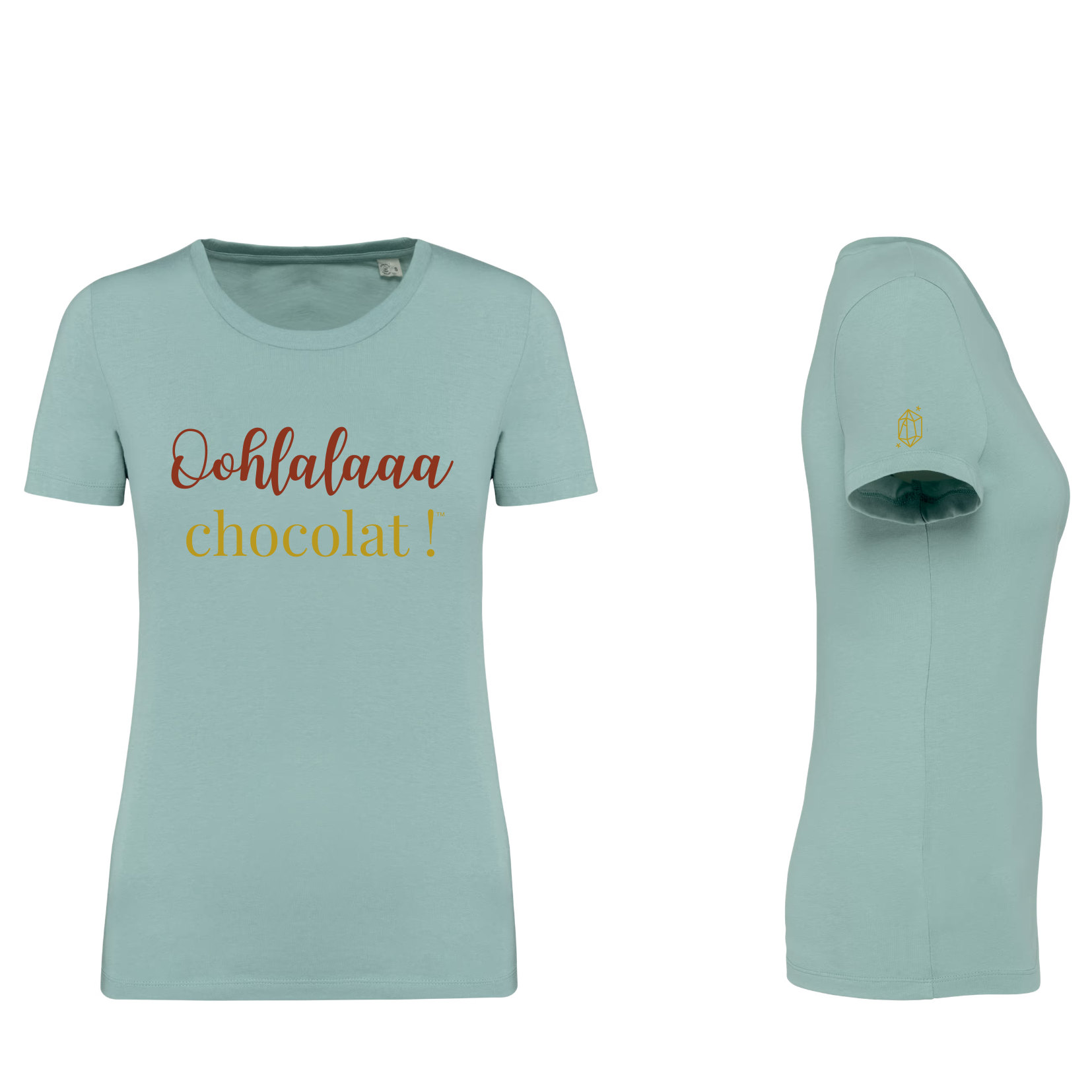 T-shirt « Oohlalaaa chocolat®» Femme – Image 2