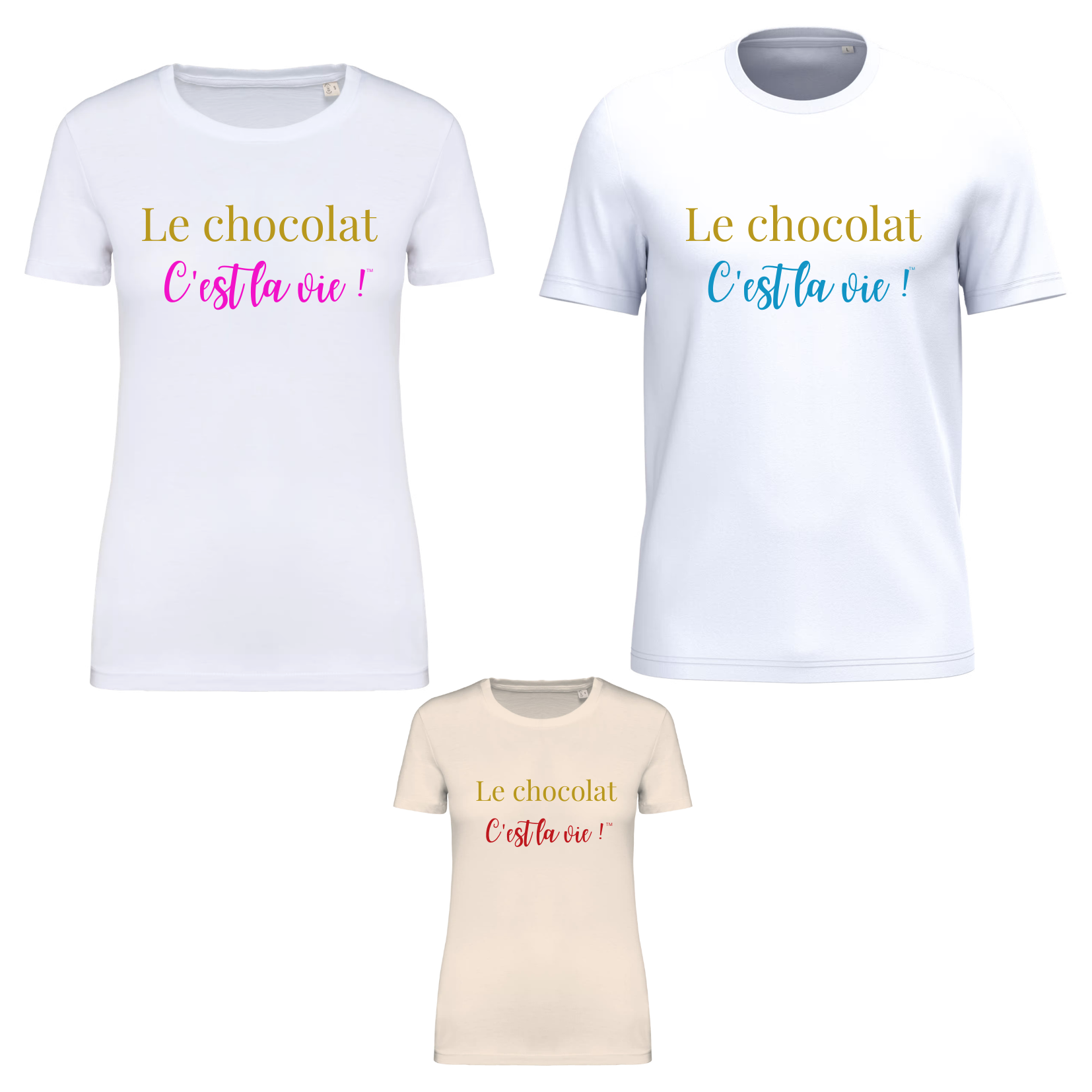T-shirt « Le chocolat c’est la vie®» Homme – Image 2